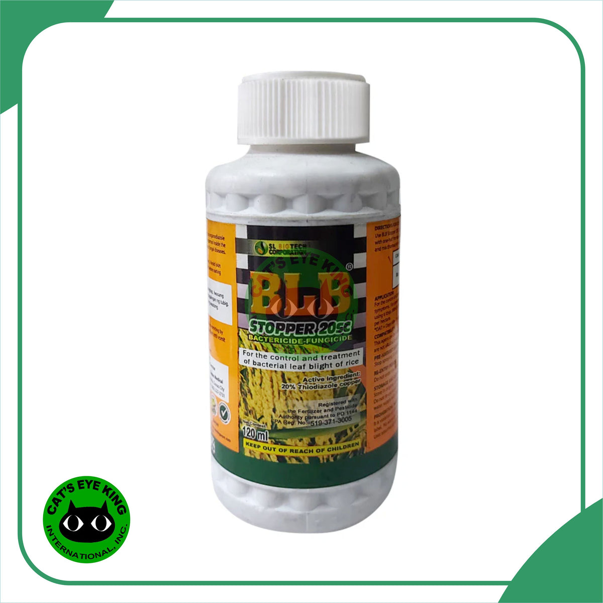 bacterial herbicide BLB Stopper 20 SC | Fungicide & Bactericide | Thiodiozole Copper