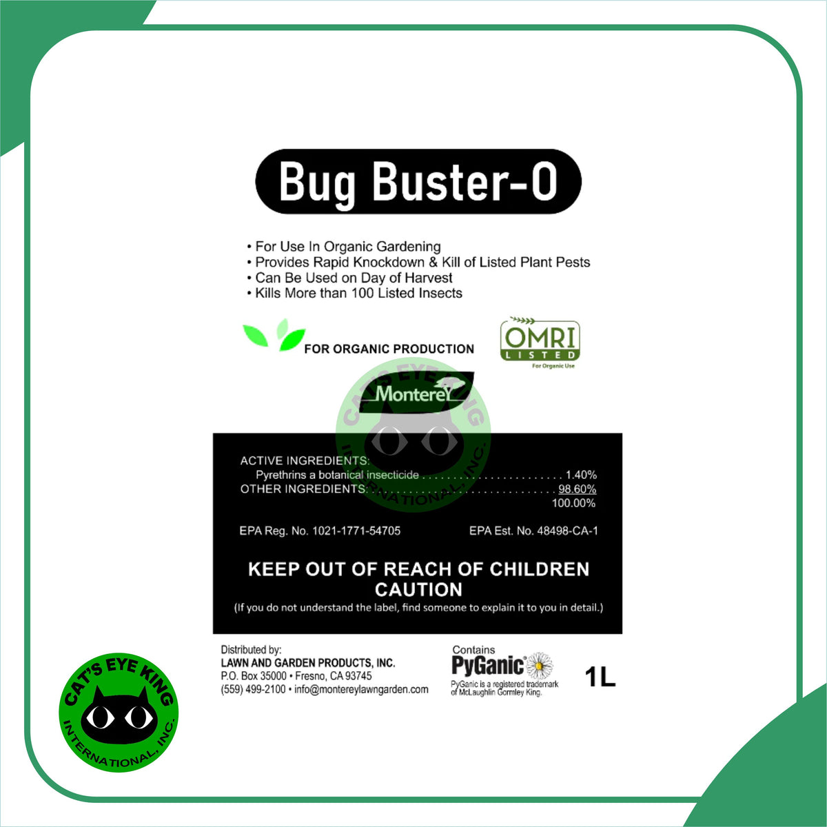 buster herbicide Bug Buster-O