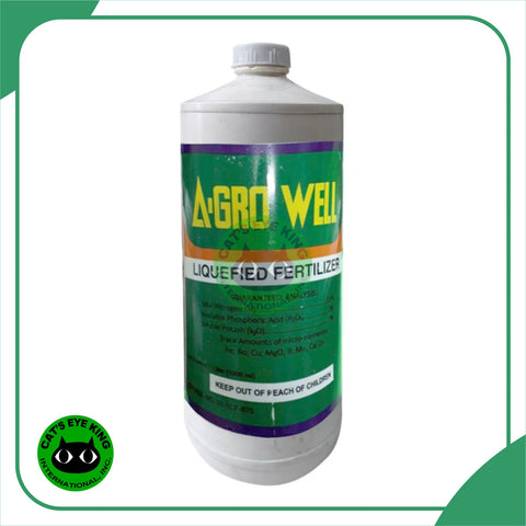 Agro Well Liquefied Foliar Fertilizer |  Foliar Fertilizer | Nitrogen | Phosphate | Potassium - 1 liter