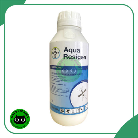 Aqua Resigen | S-bioallethrin | Permethrin | Piperonyl Butoxide | Mosquito Control - 1 liter