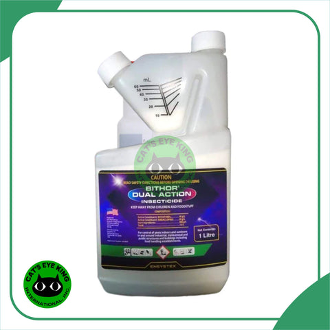 Bithor Dual Action | Bifenthrin | Imidacloprid | Cockroach & Fly Control - 1 liter