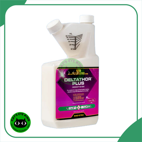 DELTATHOR PLUS - Deltamethrin | Tetramethrin-R | Piperonyl Butoxide - General Pest Control -1 liter
