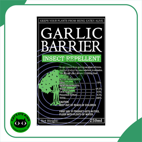 Garlic Barrier Insect Repellent | Natural and Organic Pest Control