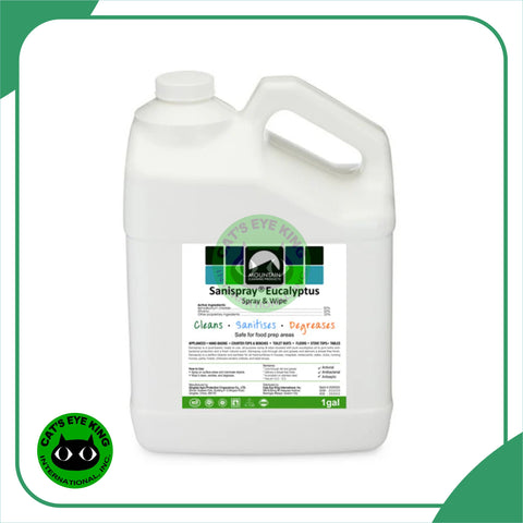 Sanispray | Ethyl Alchohol + Benzalkonium Chloride - 1 gallon