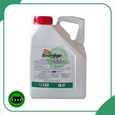 ROUND UP GLYPHOSATE NON SELECTIVE WEED KILLER - 1 liter / 4 liters