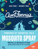 Aunt Fannie's Mosquito Spray | Organic Pest Control