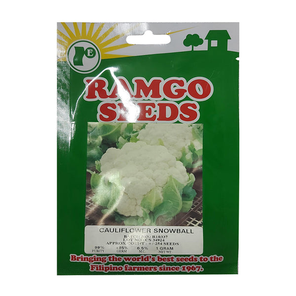 ramgo flower seeds Ramgo Seeds Cauliflower Snowball – Pest Control Philippines