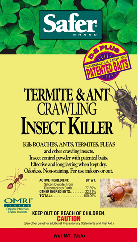 Safer Brand Diatomaceous Earth | Organic Pest Control