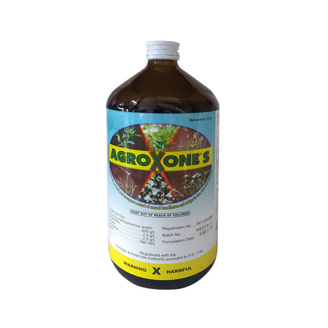 AgroXone | 2-METHYL-4-CHLOROPHENOXYACETIC ACID (MCPA) | Herbicide | Weed Killer - 1 liter